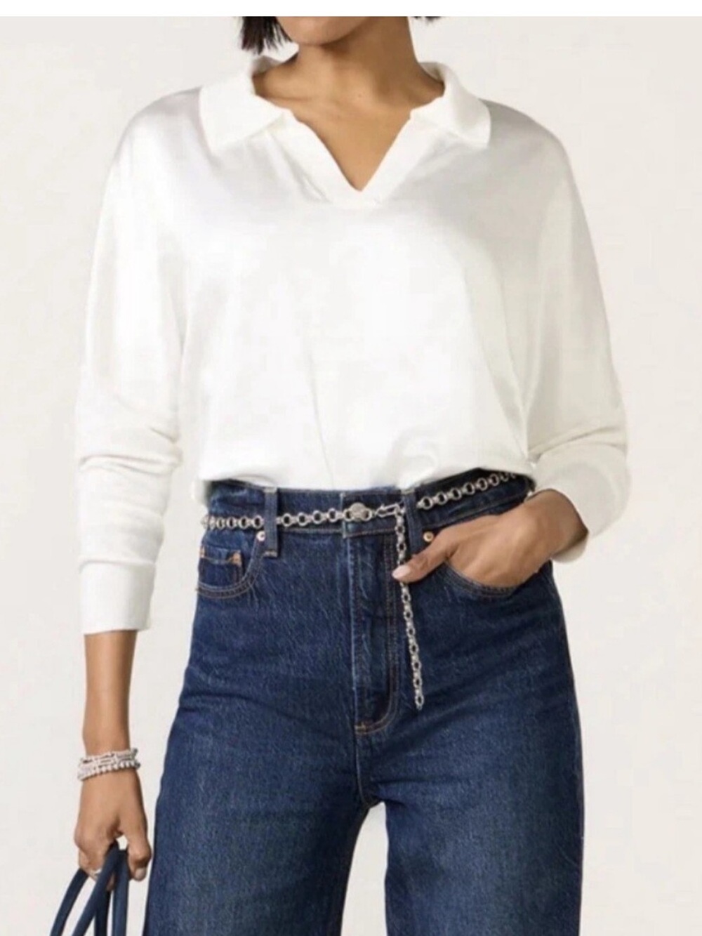 Melissa Nepton Satin Top